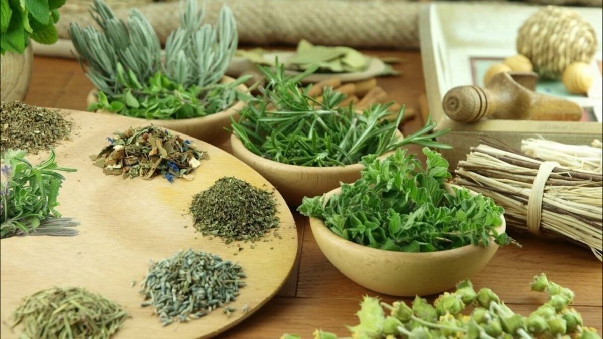 Herbs to eliminate parasites from the body.
