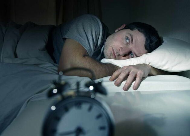 Insomnia as a symptom of worms in the body.